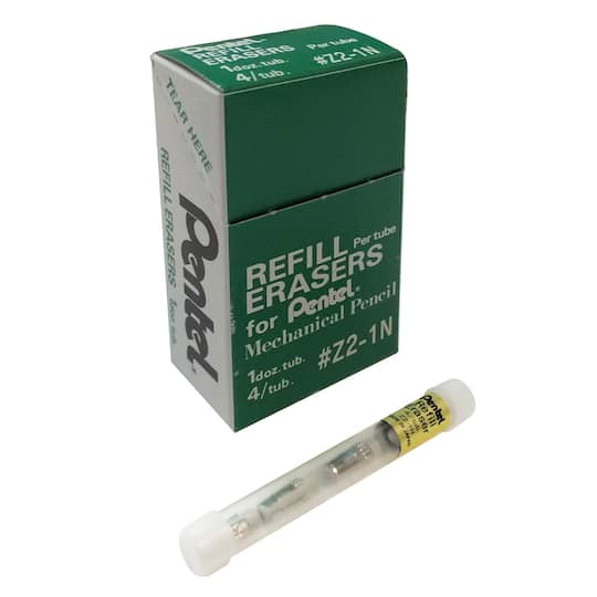 Pentel® Refill Eraser for Mechanical Pencils, 12 Packs of 4